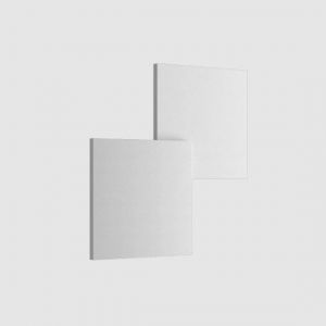 Appliques Puzzle Double Square Outdoor LED- Blanc mat - LODES