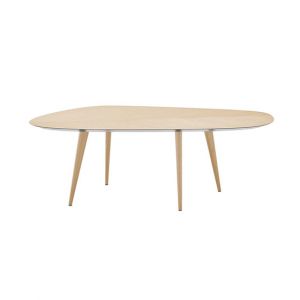  Table Ovale Tweed 213x102 cm-Rouvre naturel - ZANOTTA