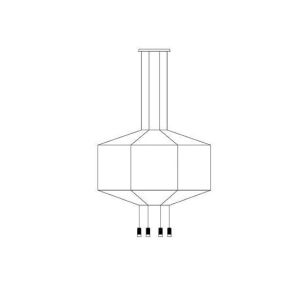 Suspensions Wireflow 0299 LED - VIBIA