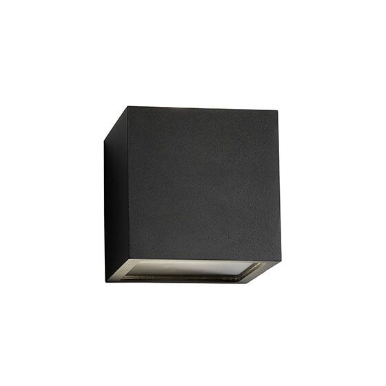 det sidste indsprøjte Er LIGHT-POINT - Cube XL Appliques Outdoor LED Noir